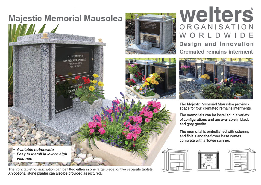 Majestic Memorial for Cremated Remains